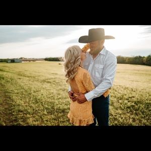 Super cute lace western dress only worn once